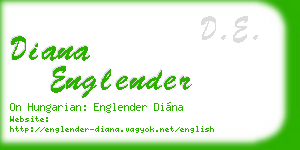 diana englender business card